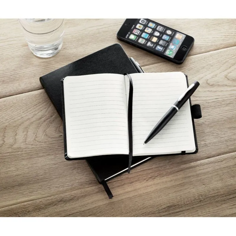 Libreta A5 con bolígrafo