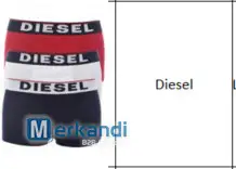 LOTE CALZONCILLOS BOXER CAJA DIESEL DE 3 ENTRE 12€ Y 14,5€