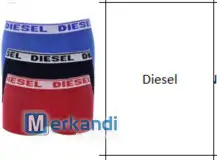 LOTE CALZONCILLOS BOXER CAJA DIESEL DE 3 ENTRE 12€ Y 14,5€