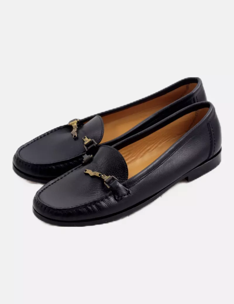 Lottusse Mocasín negro básico
