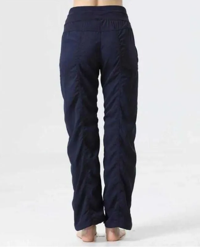 LU256 LEGGINGS DE YOGA PARA ESTUDIO DE BAILE, ROPA DE GIMNASIO CON CORDóN, PANTALONES DEPORTIVOS PARA CORRER Y FITNESS PARA MUJ