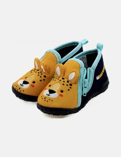 Lupilu Zapatilla de casa multicolor estampada