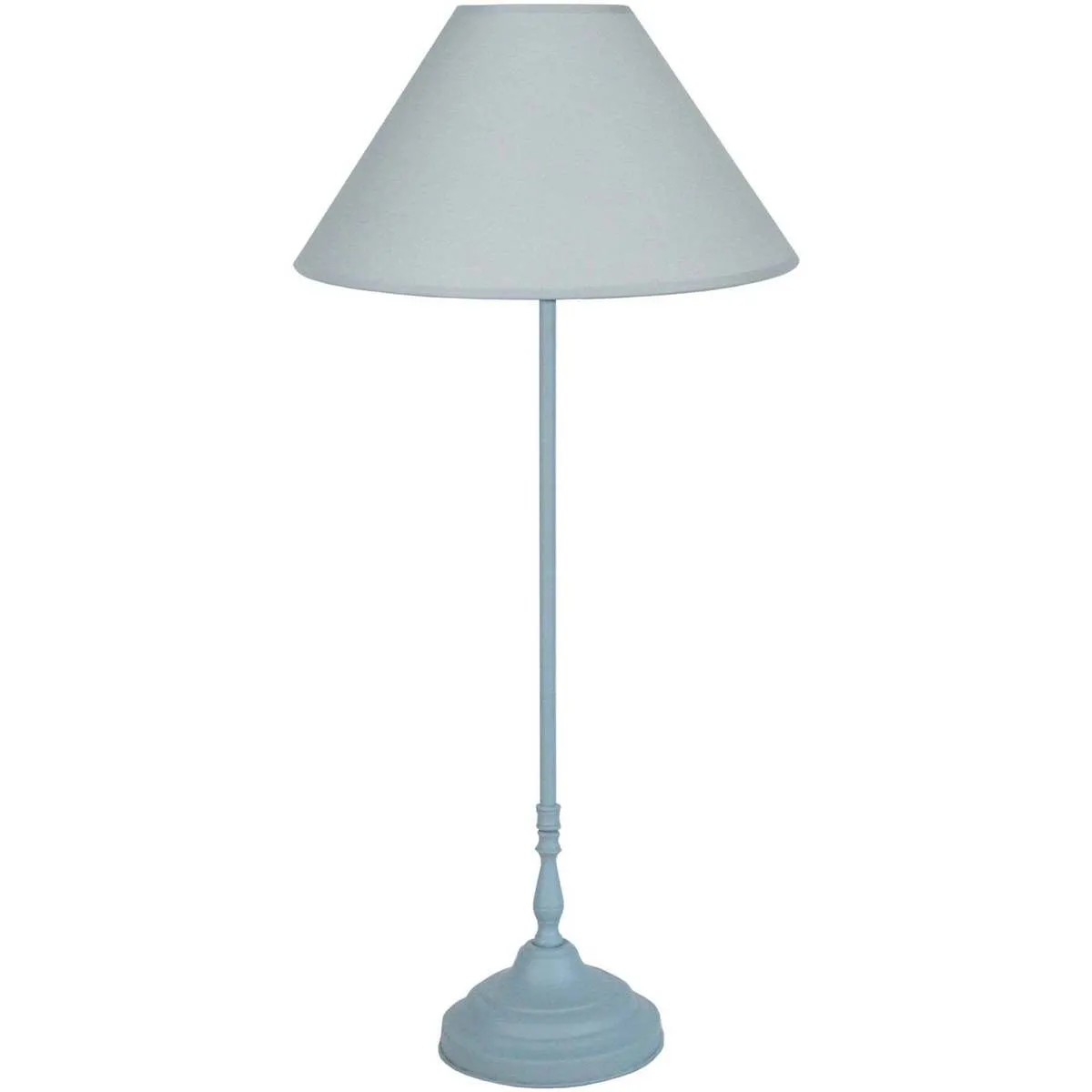 lámpara de noche redondo metal gris