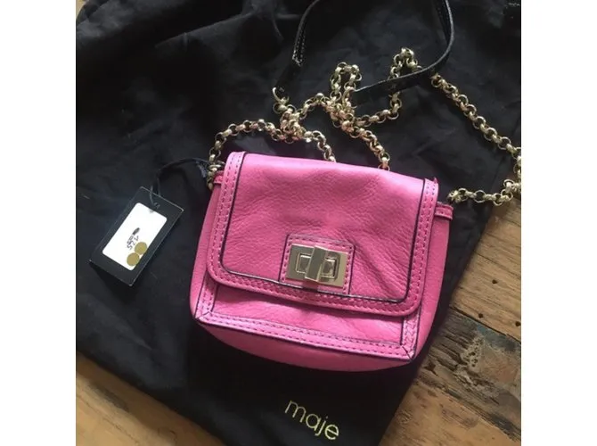 Maje Bolsos de mano Rosa 