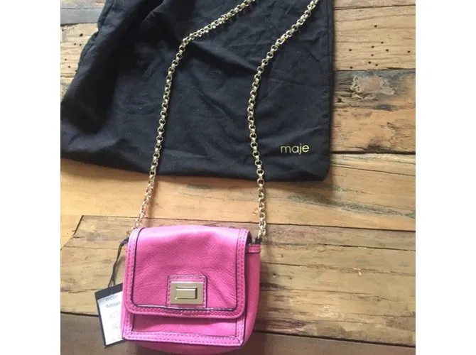 Maje Bolsos de mano Rosa 