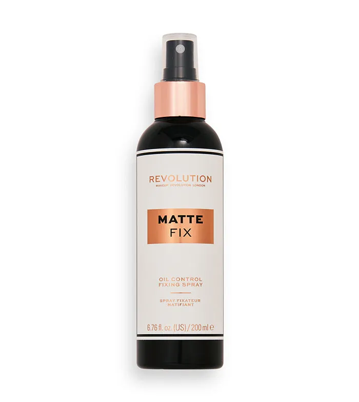 MAKEUP REVOLUTION  FIJADOR DEL MAQUILLAJE EN SPRAY MATTE FIX OIL CONTROL