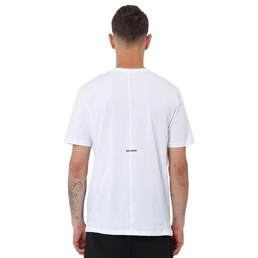 MEN'S RELIGION 13BSSN03 SKULL OF SNAKE GRAPHIC LOGO PRINT TSHIRT