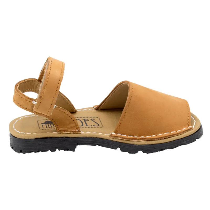 Menorquinas de Nobuck con velcro