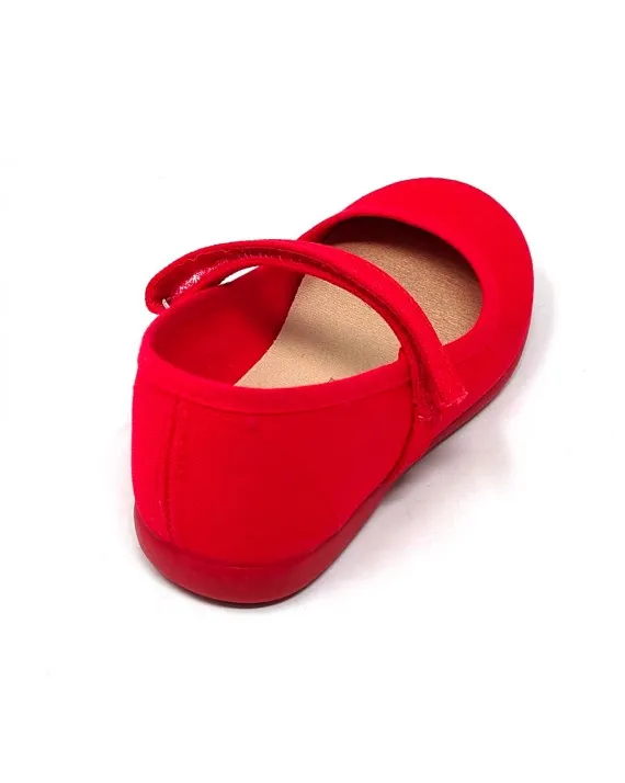 MERCEDITA NIÑA LONA CON VELCRO FINO CARLETA 110101