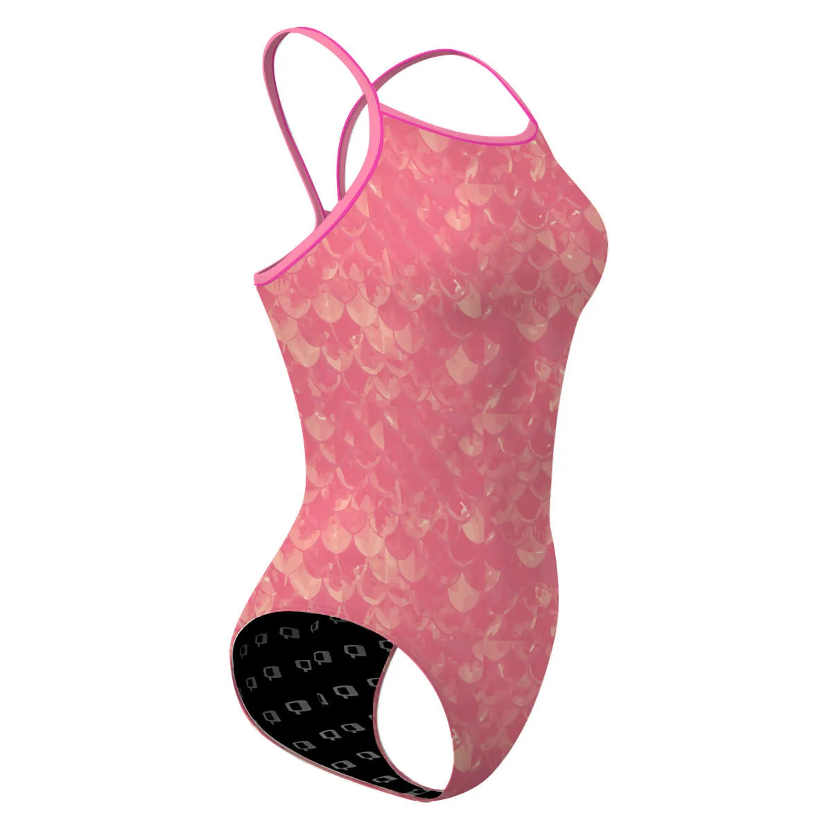 MIGHTY MERMAID  SKINNY STRAP SWIMSUIT