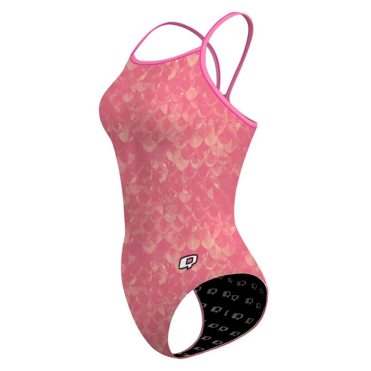 MIGHTY MERMAID  SKINNY STRAP SWIMSUIT