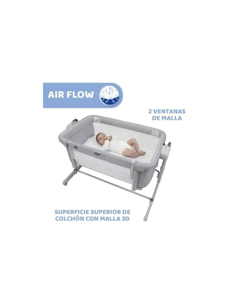 MINICUNA COLECHO NEXT2ME MAGIC EVO GREY MIST CHICCO
