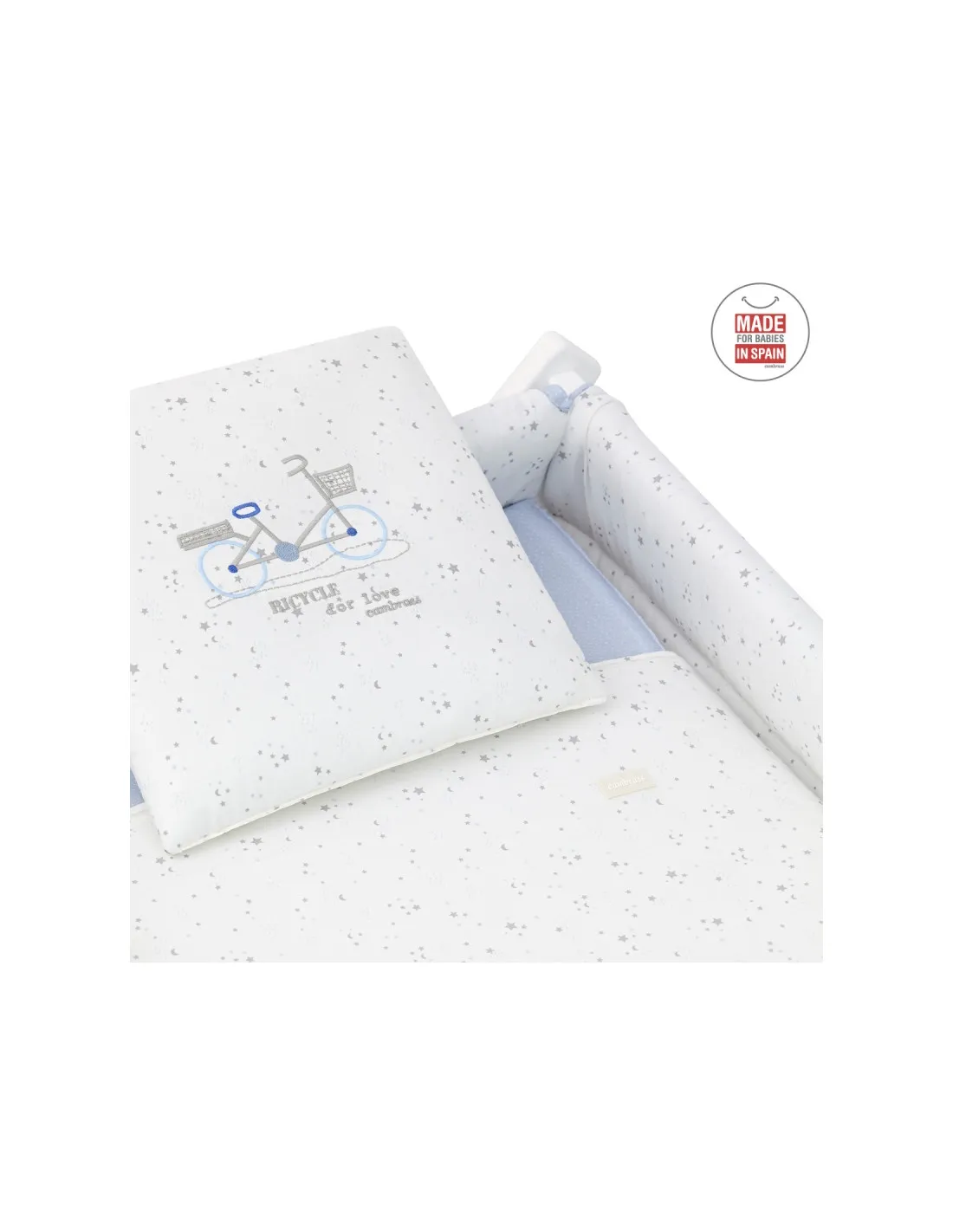 Minicuna tijera Sky celeste de Cambrass