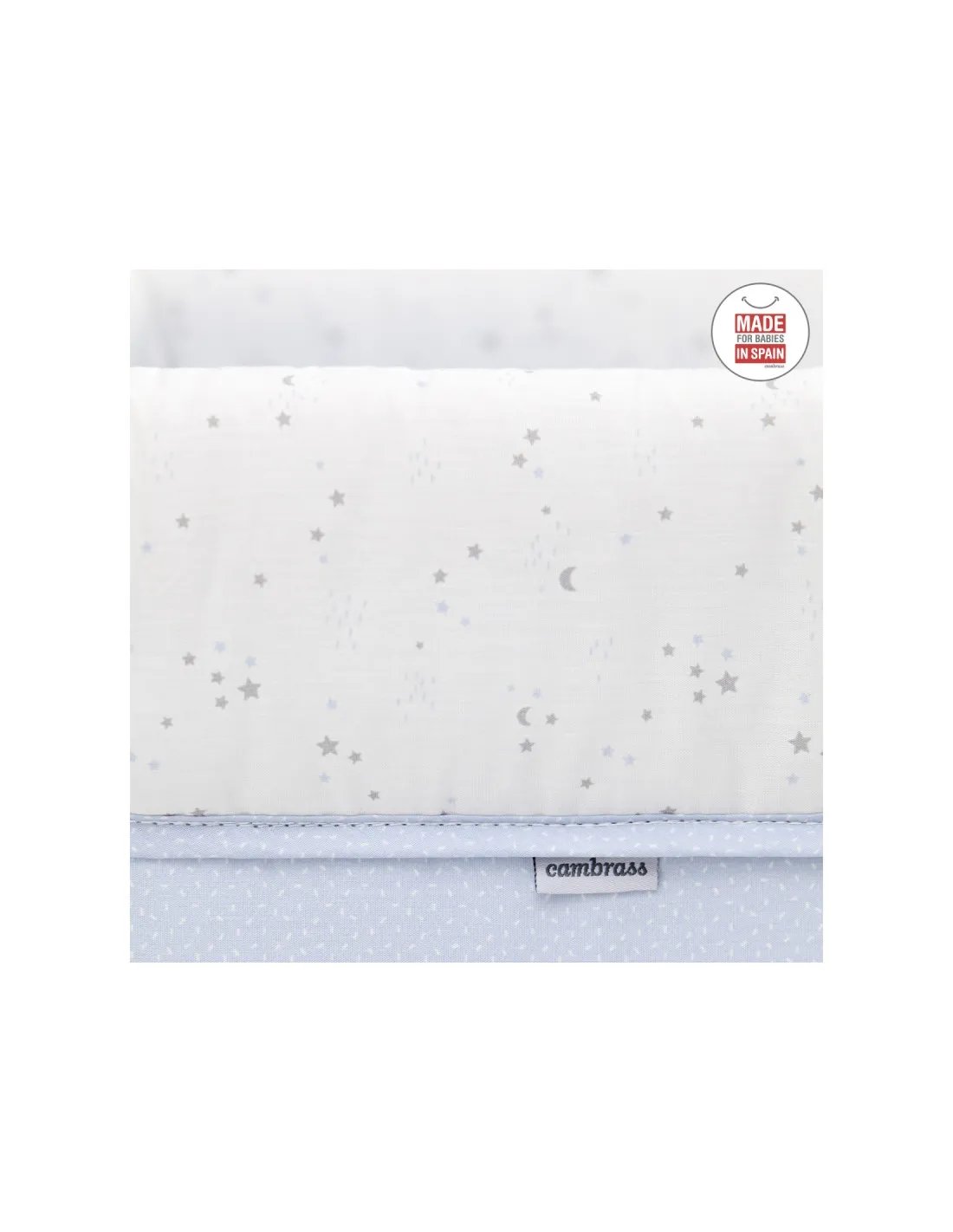 Minicuna tijera Sky celeste de Cambrass