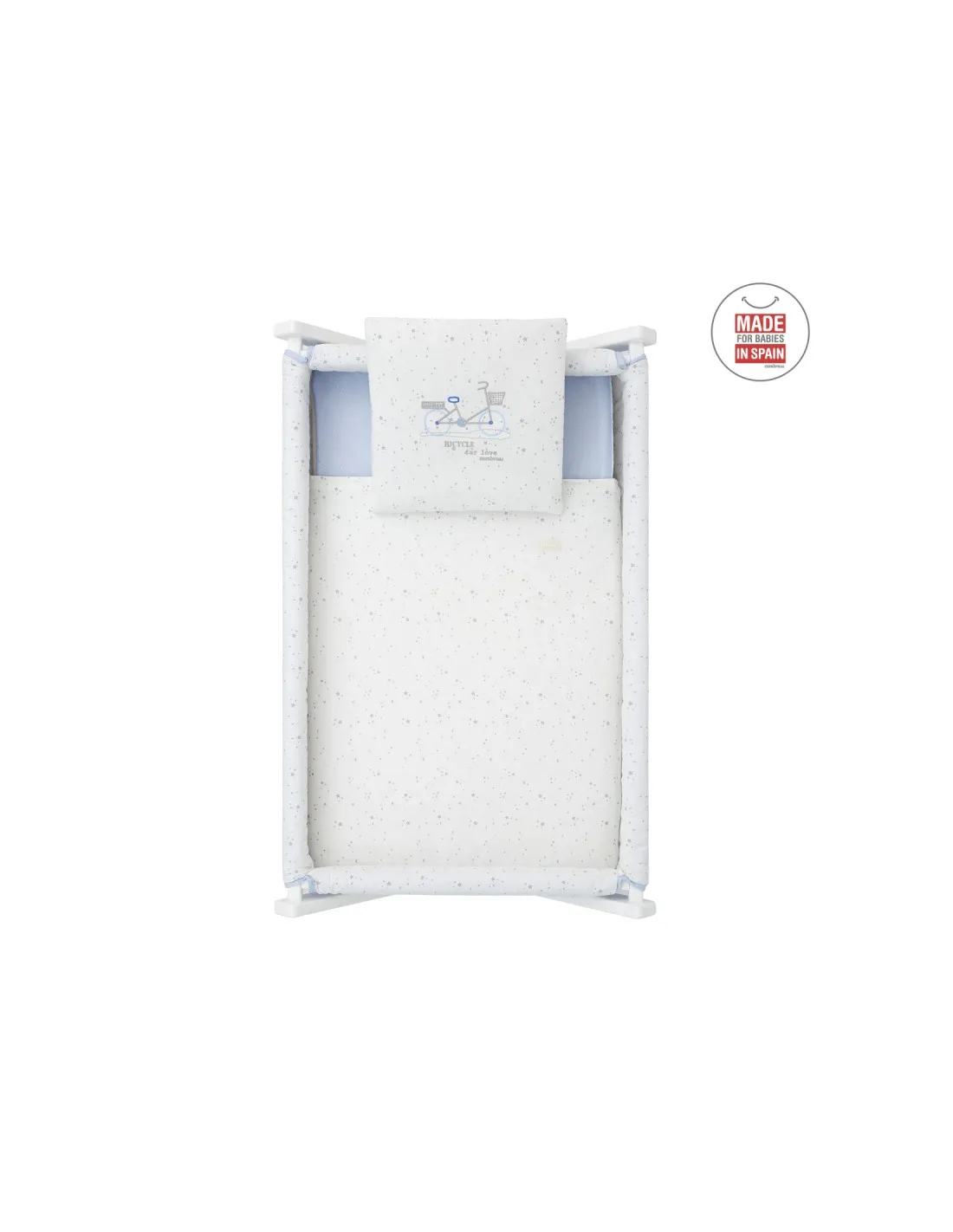 Minicuna tijera Sky celeste de Cambrass