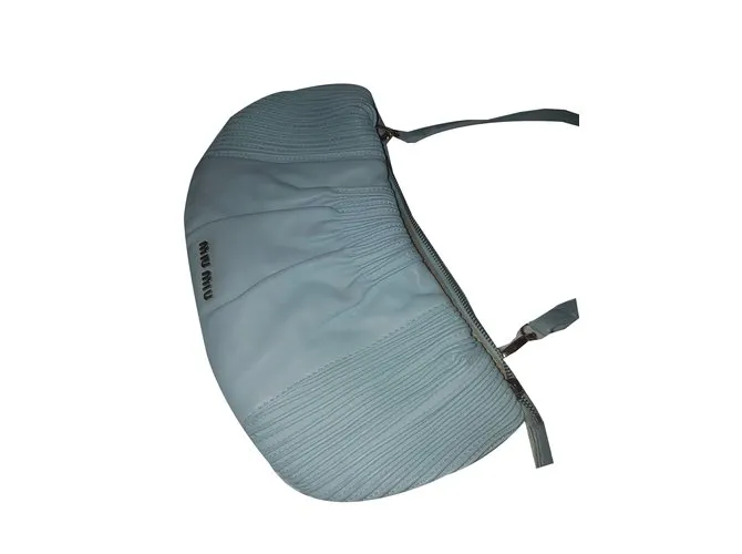 Miu Miu Bolsos de mano Azul 