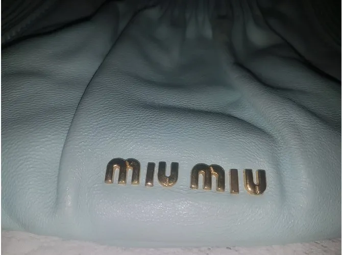 Miu Miu Bolsos de mano Azul 