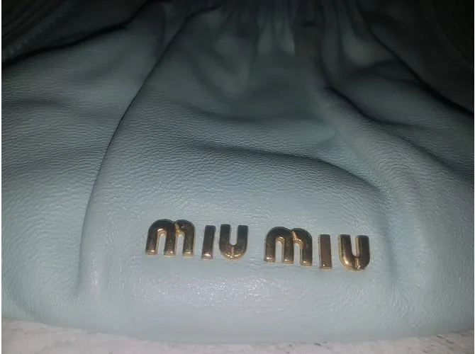 Miu Miu Bolsos de mano Azul 