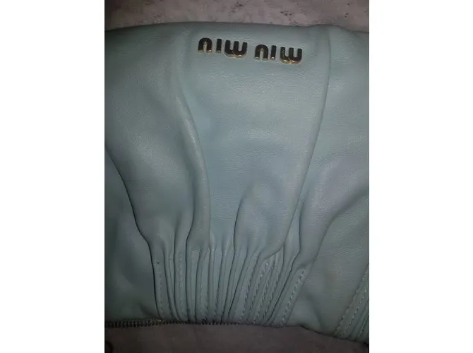 Miu Miu Bolsos de mano Azul 