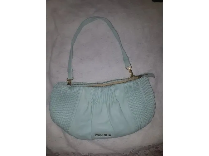 Miu Miu Bolsos de mano Azul 