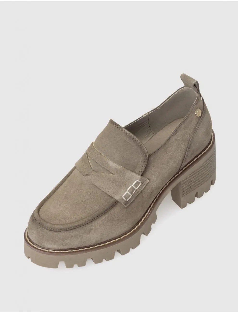 MocasÍn Carmela 161109 Taupe