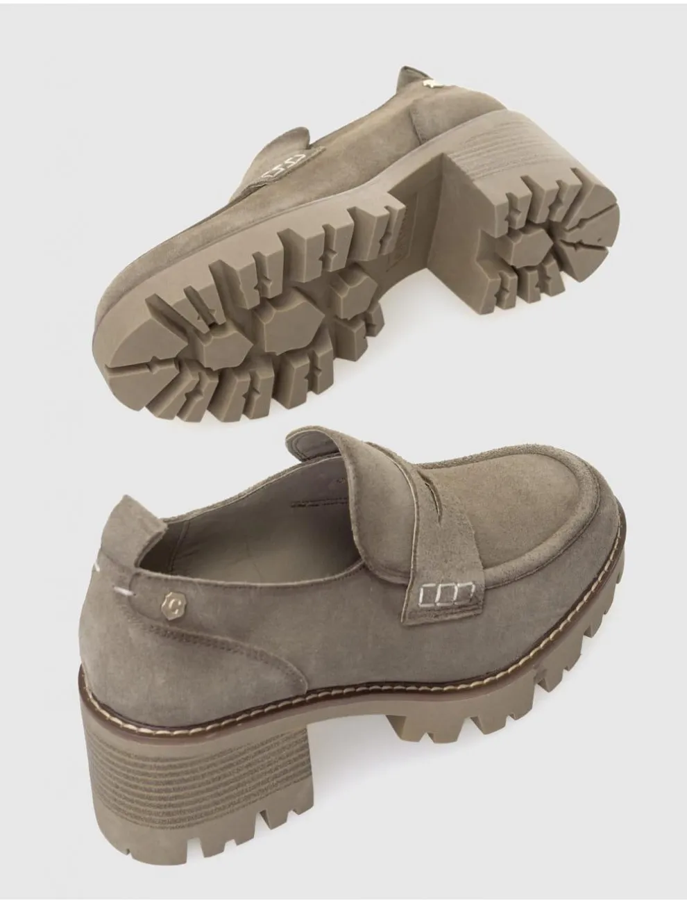 MocasÍn Carmela 161109 Taupe
