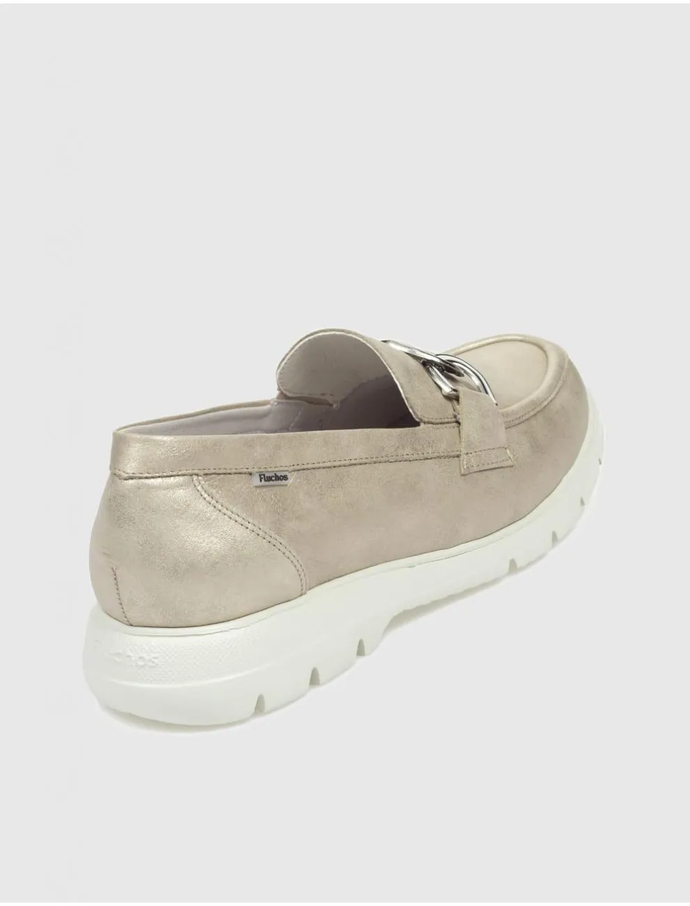 MocasÍn Fluchos F1937 Platino