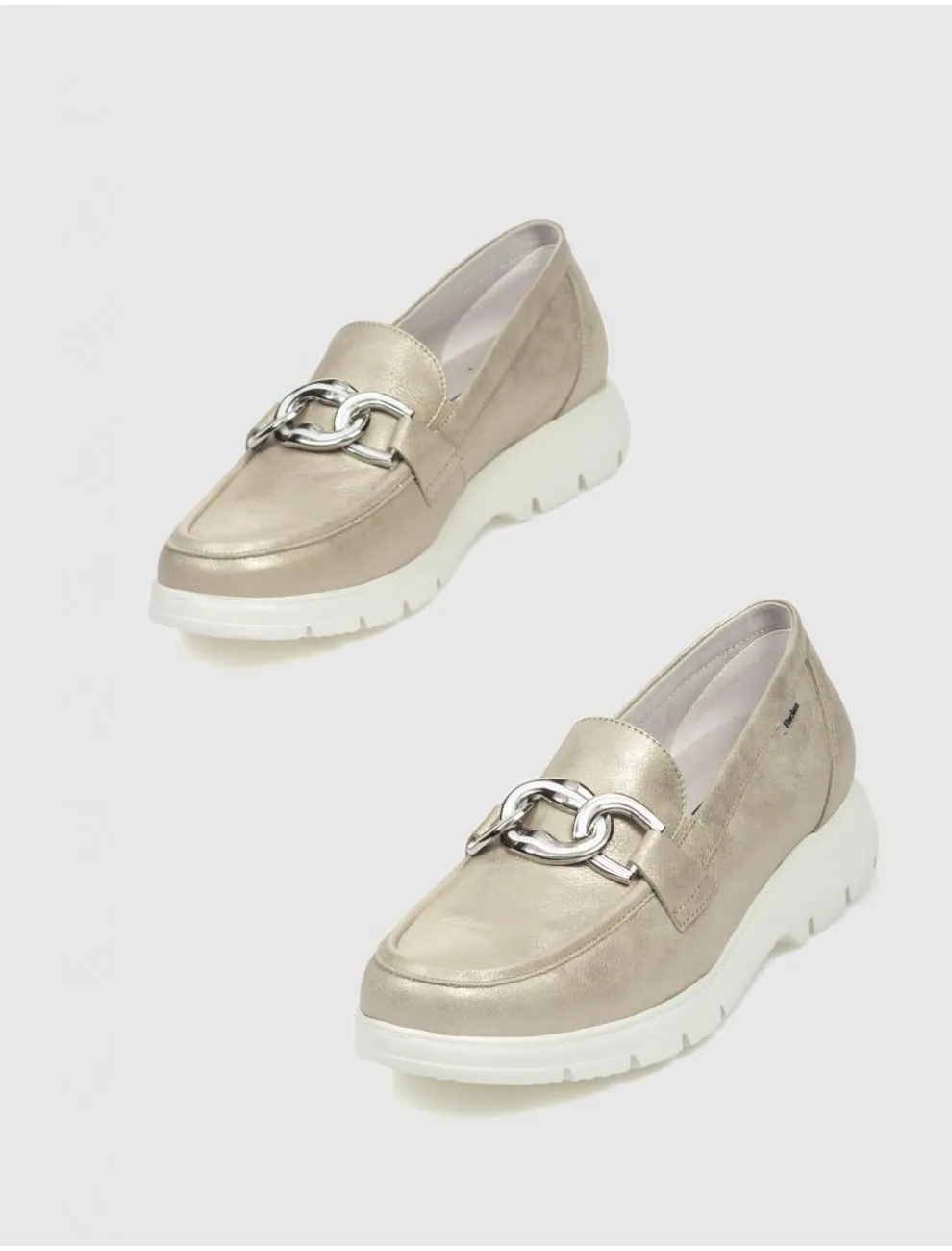 MocasÍn Fluchos F1937 Platino