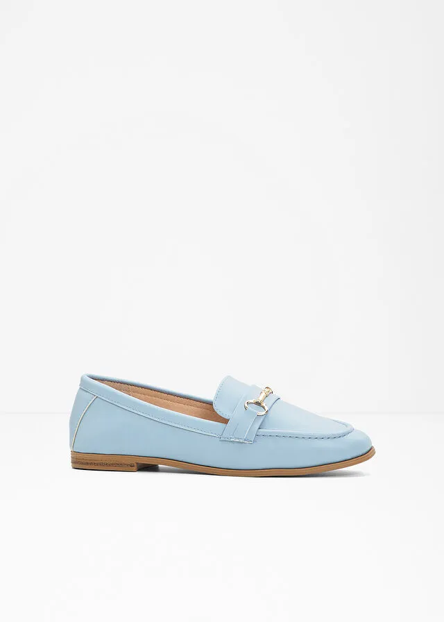 Mocasín Azul claro