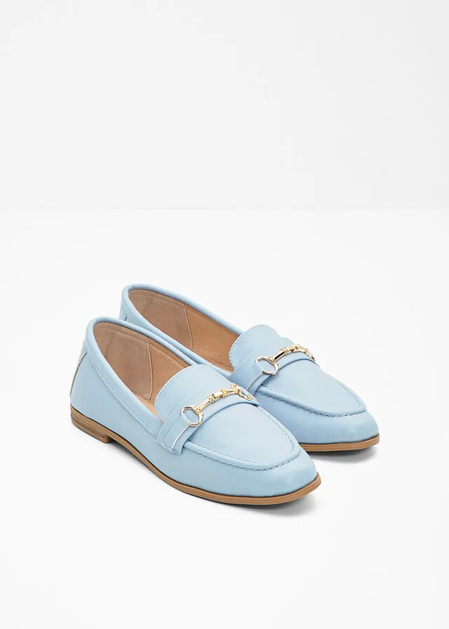 Mocasín Azul claro