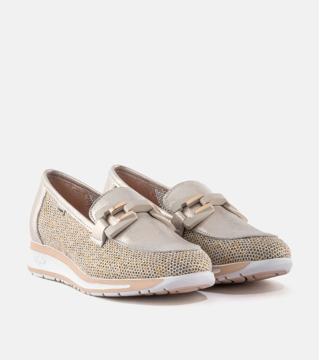 Mocasín Callaghan 87109 Platino