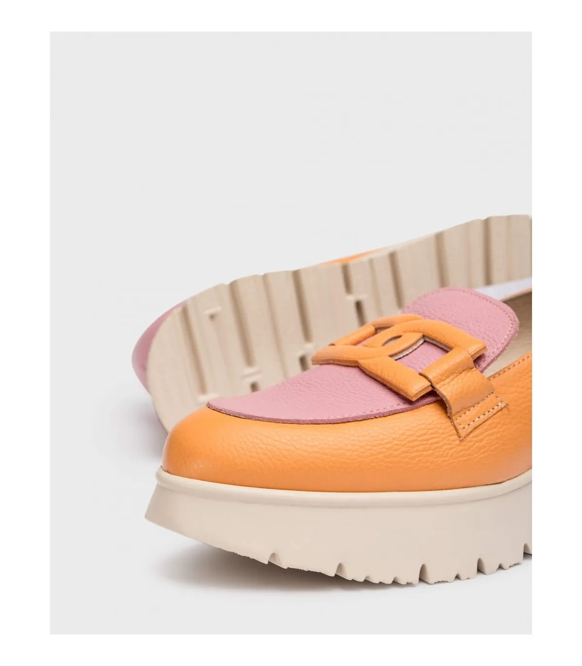 Mocasín Venecia Bicolor APRICOT/BLUSH