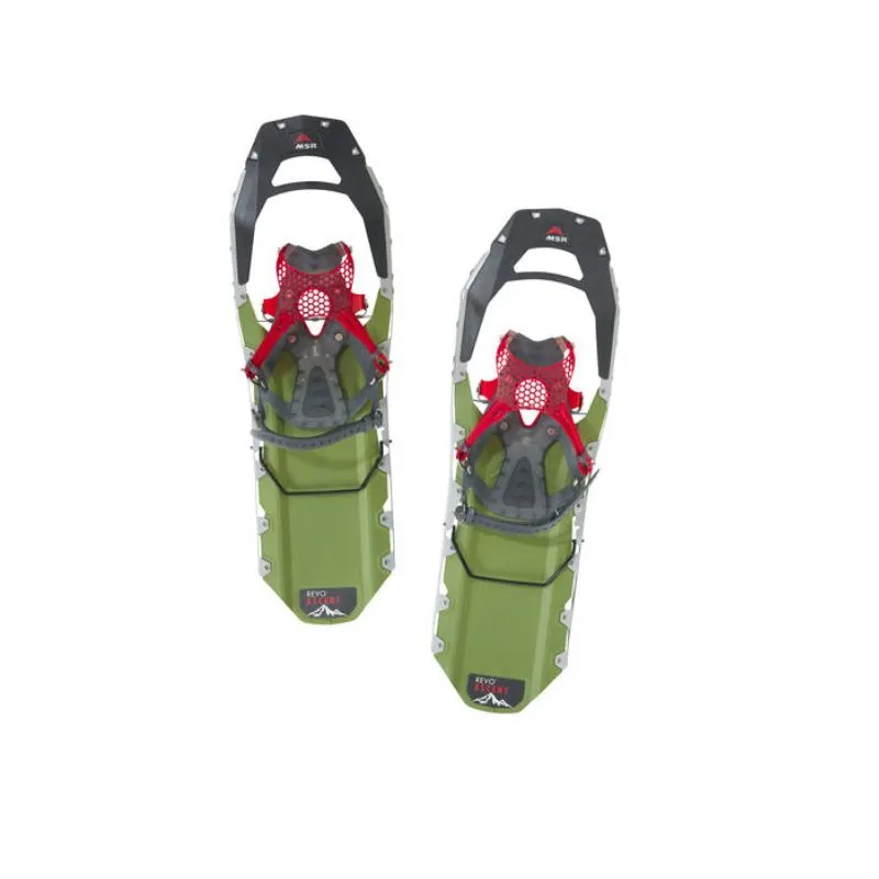 Mochila para raquetas de nieve MSR Revo Ascent 22 (Oliva) + bastones
