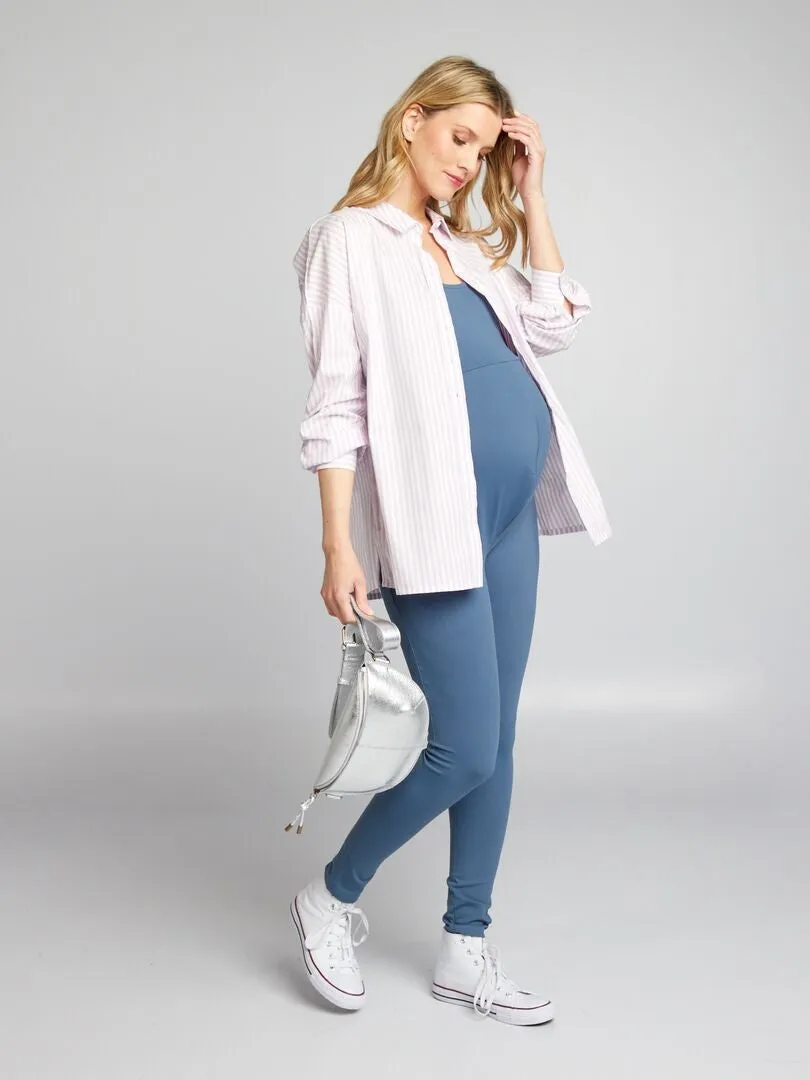 MONO AJUSTADO DE PREMAMá  AZUL