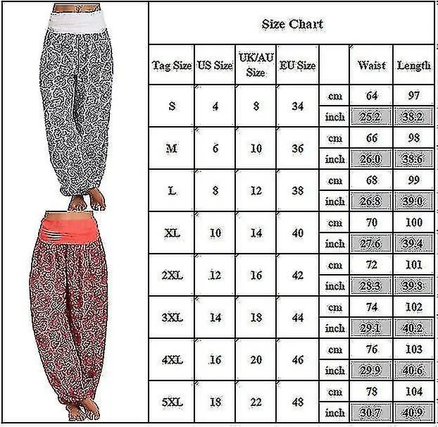 MUJERES CASUAL BAGGY GITANA HIPPIE BOHO YOGA PANTALONES HAREM PANTALONES BLOOMERS VERANO AYA