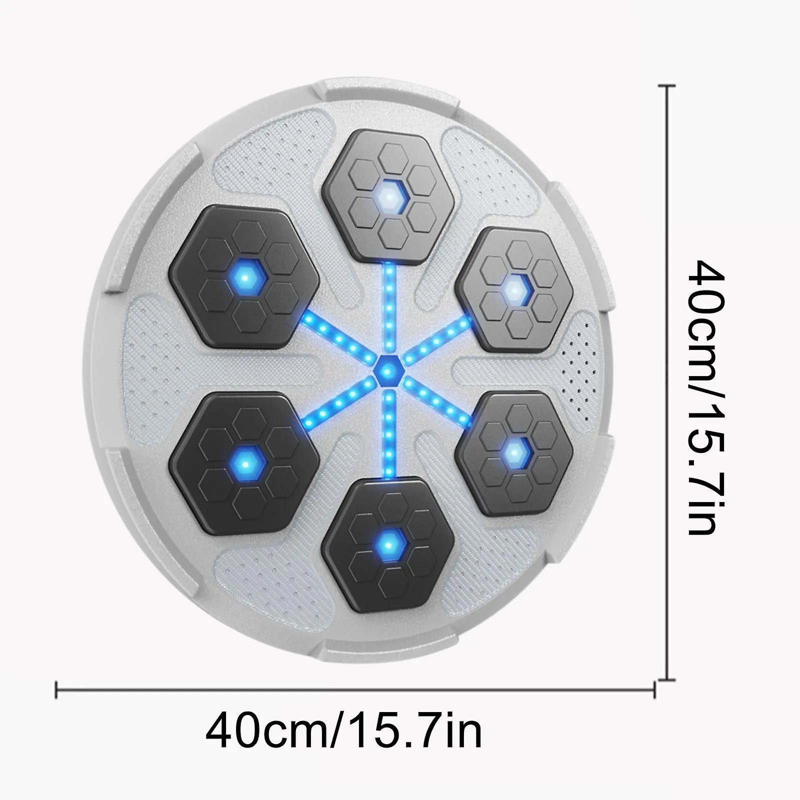 MáQUINA DE BOXEO DE MúSICA  ENTRENADOR DE BOXEO ELECTRóNICO INTELIGENTE BLUETOOTH MONTADO EN LA PARED: MEJORE LA COORDINACIóN M