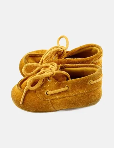NERO Mocasín piel mostaza