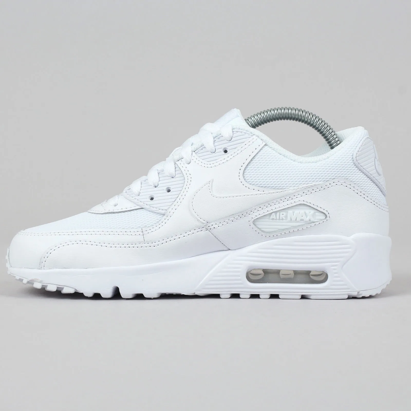 Nike Air Max 90 Mesh "Triple White" GS