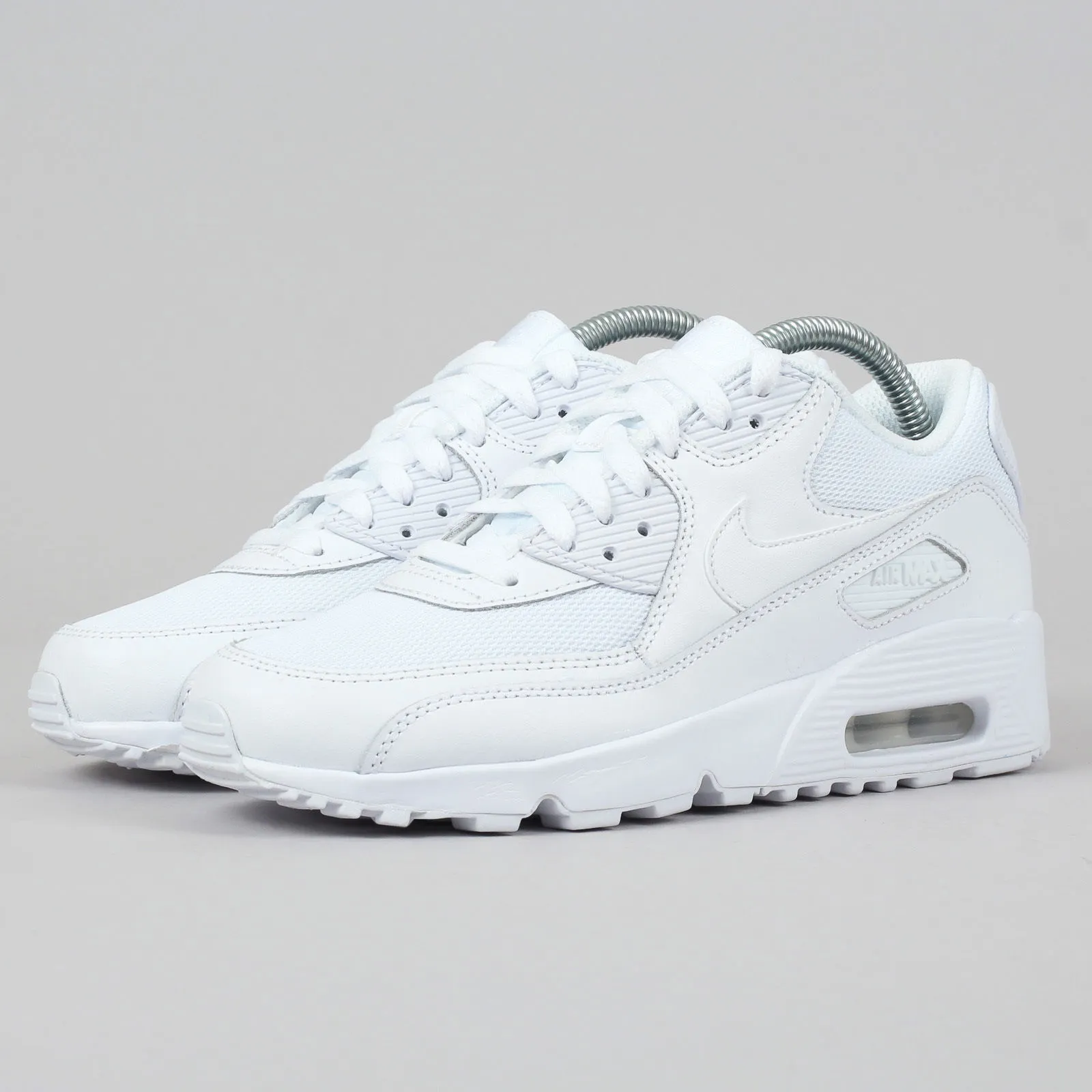 Nike Air Max 90 Mesh "Triple White" GS