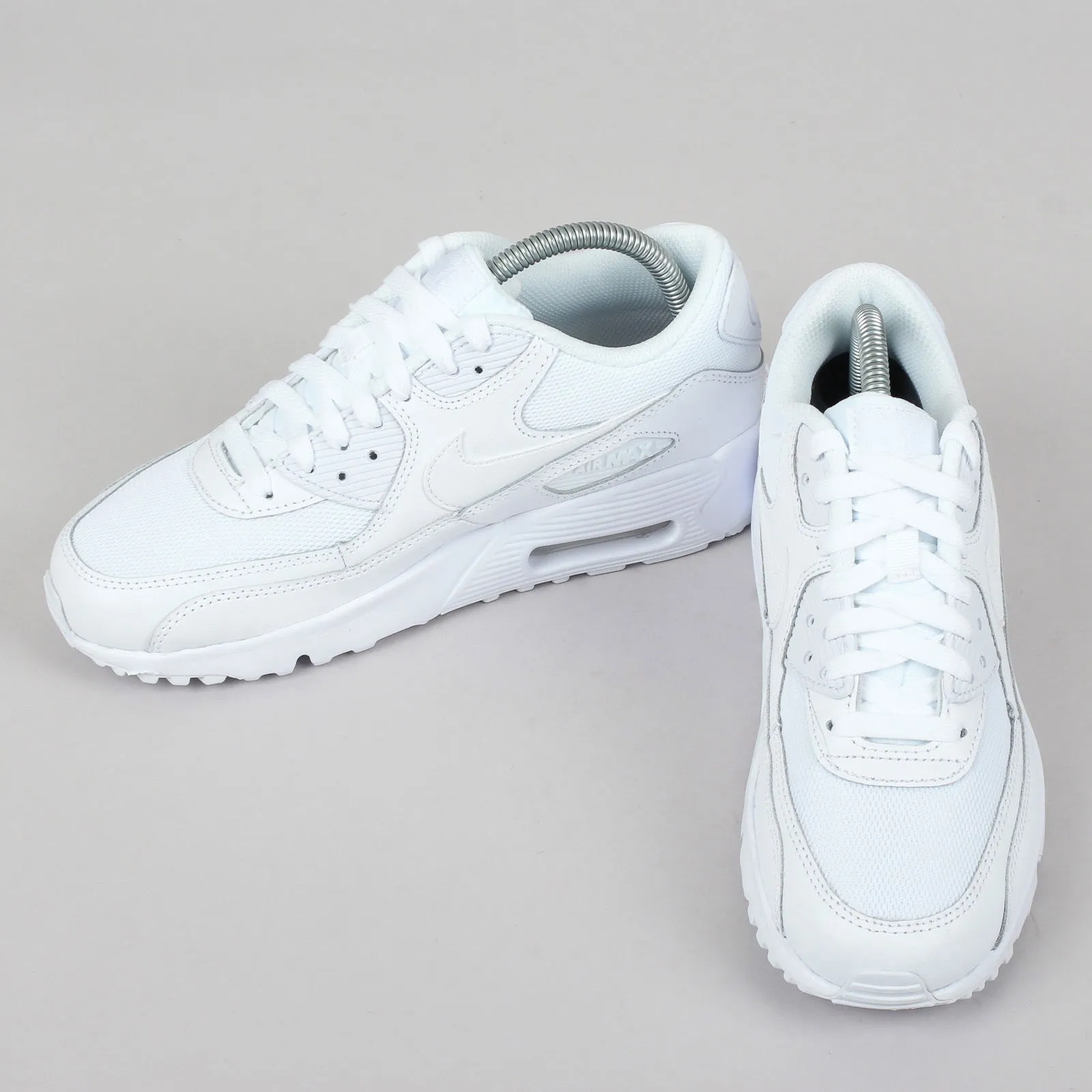 Nike Air Max 90 Mesh "Triple White" GS