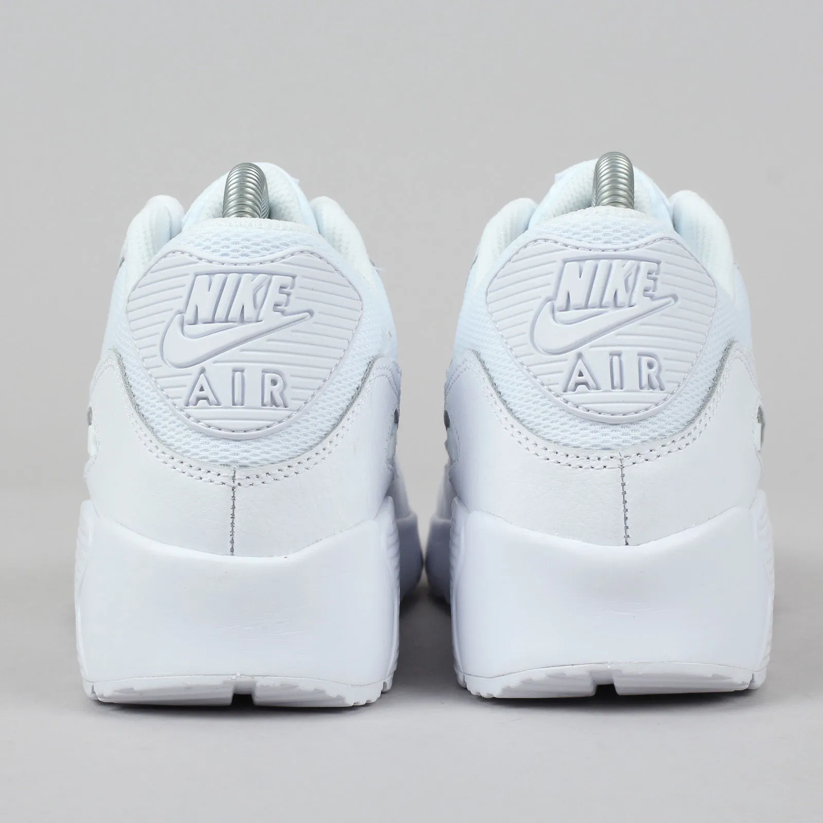Nike Air Max 90 Mesh "Triple White" GS