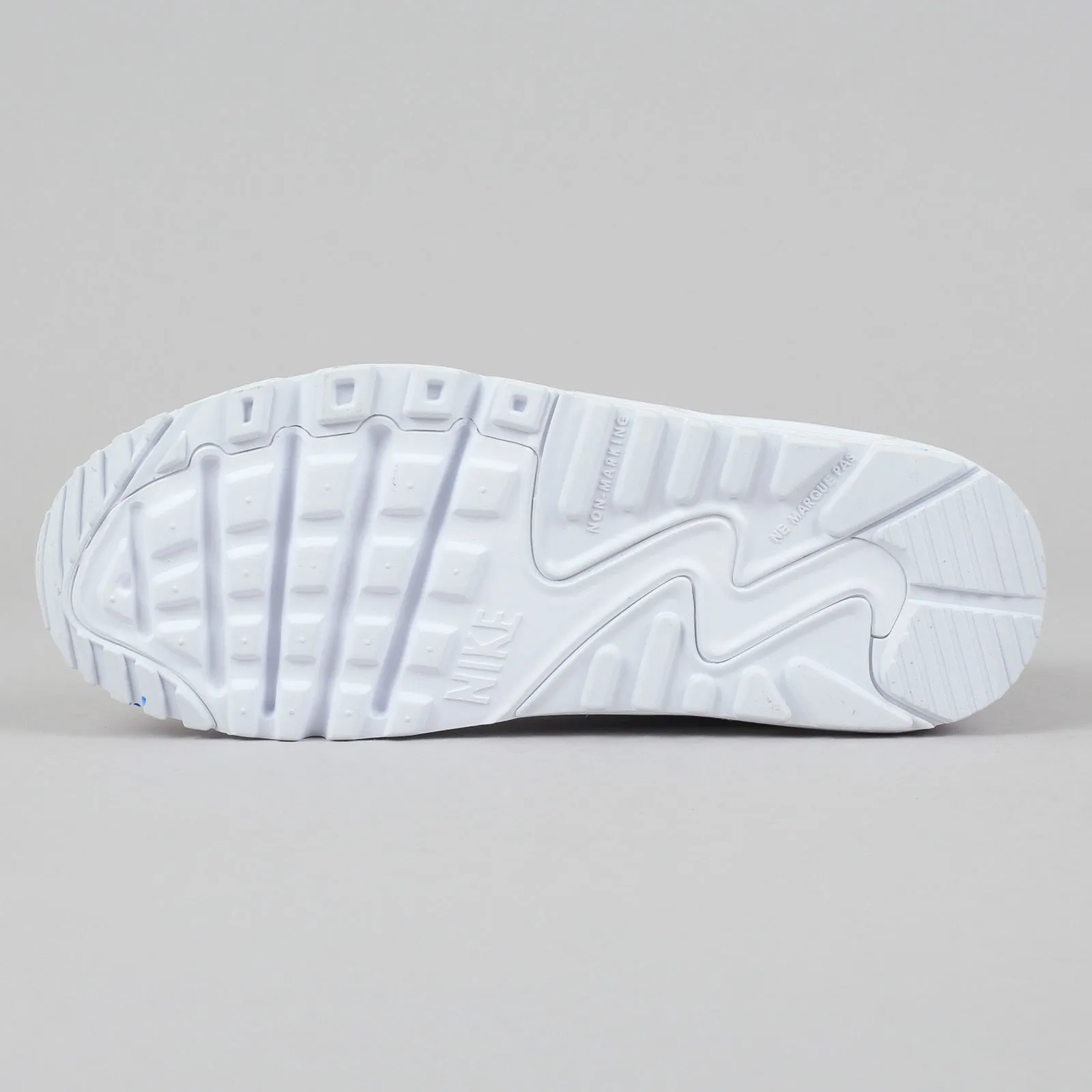 Nike Air Max 90 Mesh "Triple White" GS