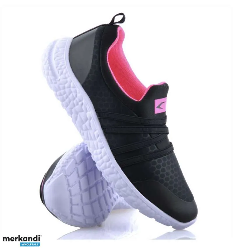 Niñas Niños Niños Casual Sin Cordones En Nueva Escuela Deportes Gimnasio Zapatillas Tamaño £ 3
