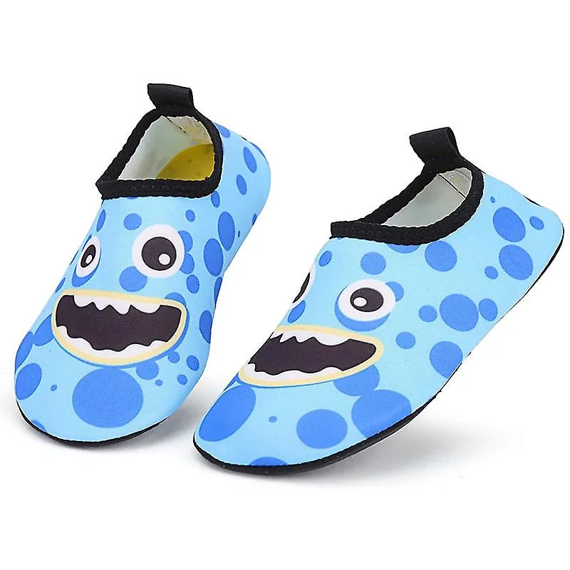 Niños vacaciones al aire libre playa descalzo zapatos acuáticos de secado rápido niños niñas buceo suave vadeo zapatos de baño c