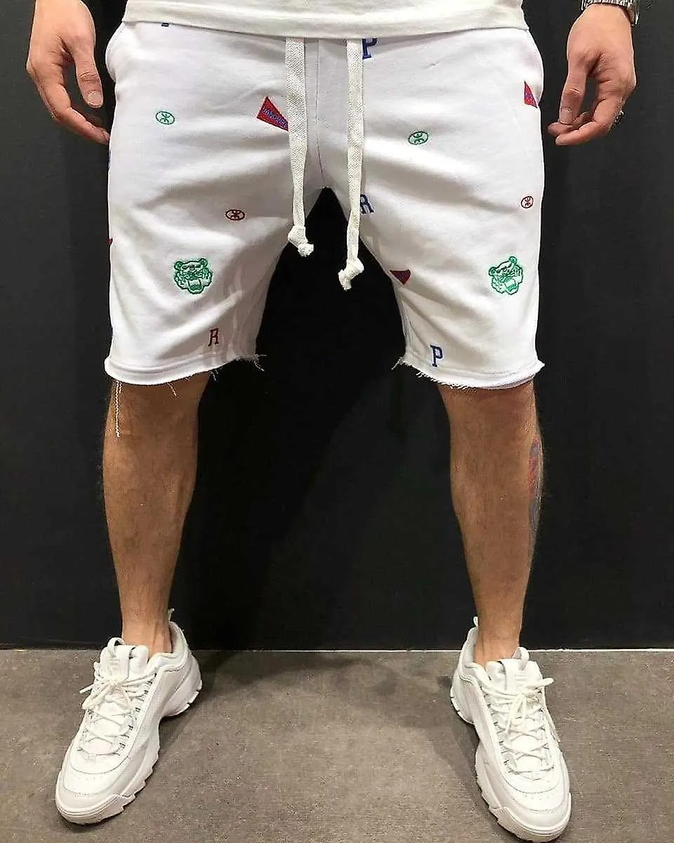  Nuevo Gimnasio De Verano Pantalones Cortos De Hombre Joggers Running Workout Shorts Hombre Bermudas Casual Moda Loose Street 