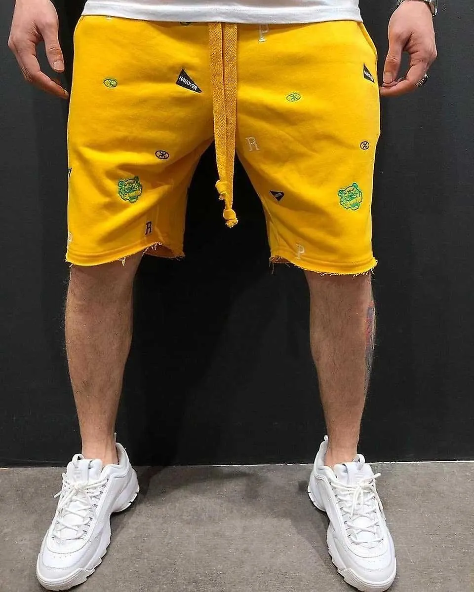  Nuevo Gimnasio De Verano Pantalones Cortos De Hombre Joggers Running Workout Shorts Hombre Bermudas Casual Moda Loose Street 