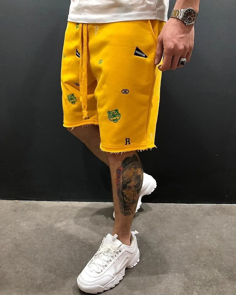  Nuevo Gimnasio De Verano Pantalones Cortos De Hombre Joggers Running Workout Shorts Hombre Bermudas Casual Moda Loose Street 