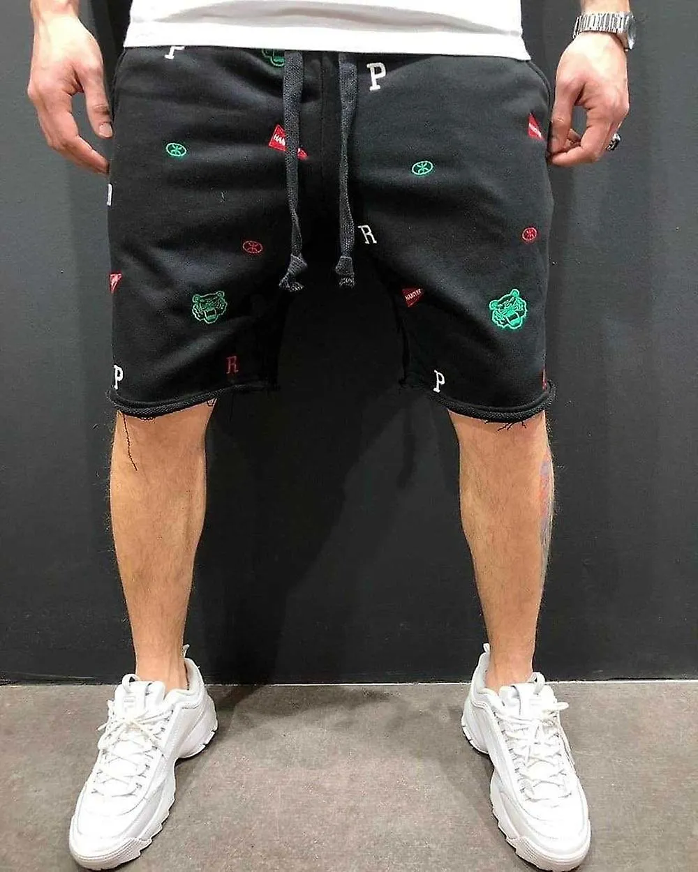  Nuevo Gimnasio De Verano Pantalones Cortos De Hombre Joggers Running Workout Shorts Hombre Bermudas Casual Moda Loose Street 