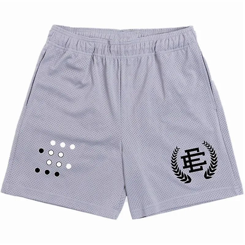 Nuevo Verano Hombres Pantalones Cortos Gimnasio Hombres Deportes Atlético Correr Deporte Fitness Playa Baloncesto Jogging Hombre