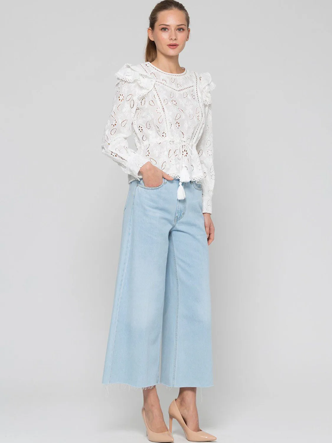 OLAIT JEANS PALAZZO KOCCA